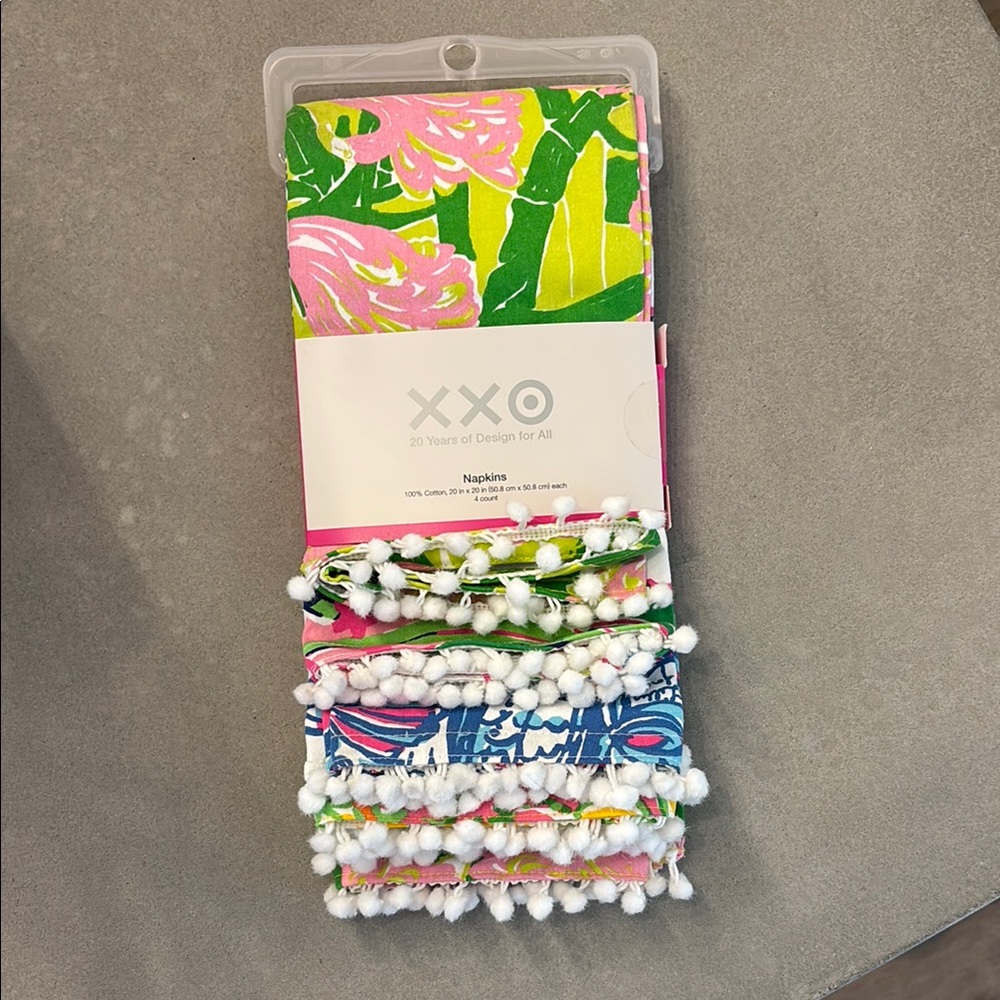 Lilly Pulitzer for Target NWT Napkin set